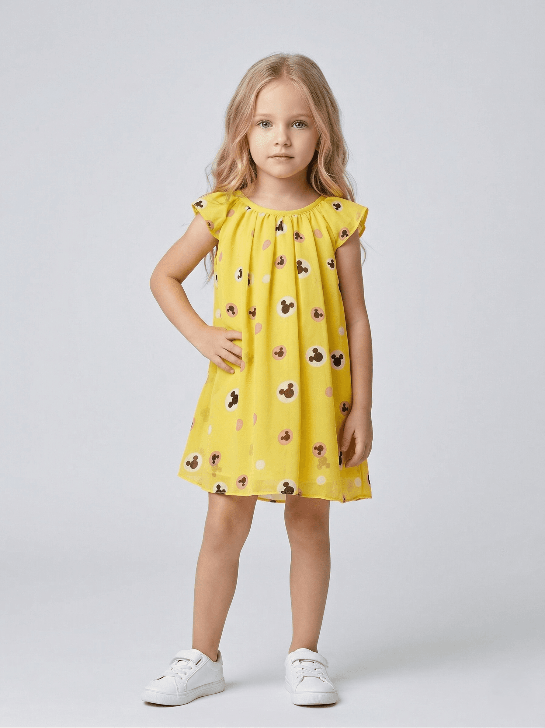 Baby Girl Animal Printed A-line dress 