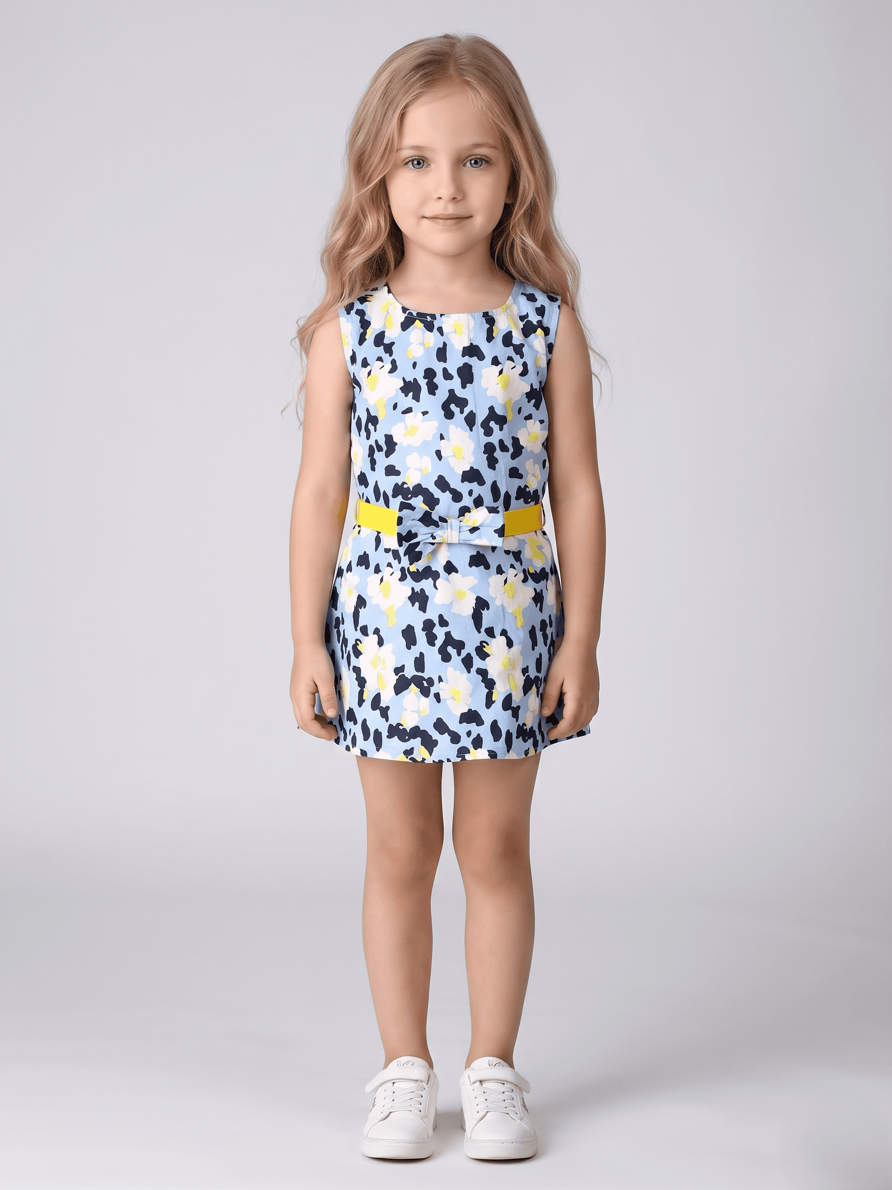 Creative Kids Cotton Floral Print Dress